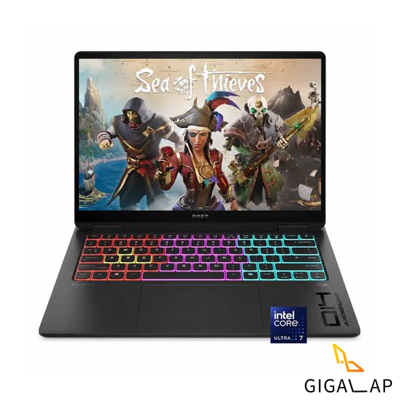 لپ تاپ استوک HP Omen Transcend 14 |CORE ULTRA7-255H | 16GB |1TB |8GB RTX 5060|14″ 3K 120Hz OLED