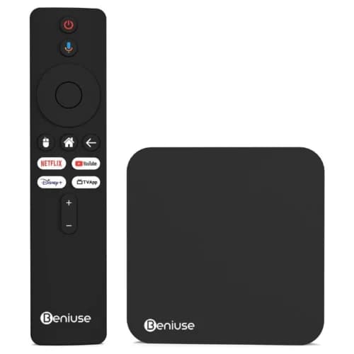 اندروید باکس بنیوس BE-AB02 16GB 4K + ریموت کنترل