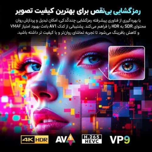 اندروید باکس بنیوس BE-AB04 32GB 4K + ریموت کنترل — تصویر ۳