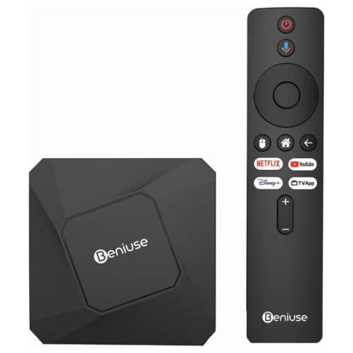 اندروید باکس بنیوس BE-AB04 32GB 4K + ریموت کنترل