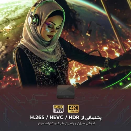 اندروید باکس بنیوس BE-AB03 32GB 4K + ریموت کنترل — تصویر ۷