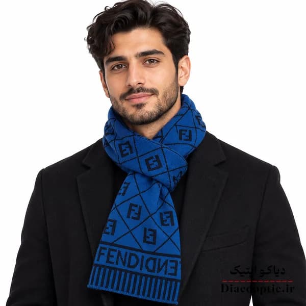 شال گردن مردانه کلاسیک مدل بافتنی ریز کد 41004