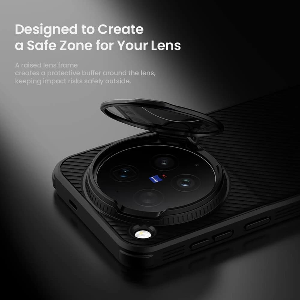 گارد مگنتی کمرا استند Vivo X500 Pro Max مارک نیلکین مدل CamShield Prop Magnetic — تصویر ۴