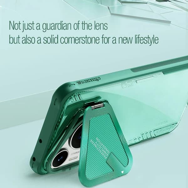 قاب کریستالی کمرا استند نیلکین Huawei Pura 70 Pro مدل Iceblade Prop — تصویر ۷