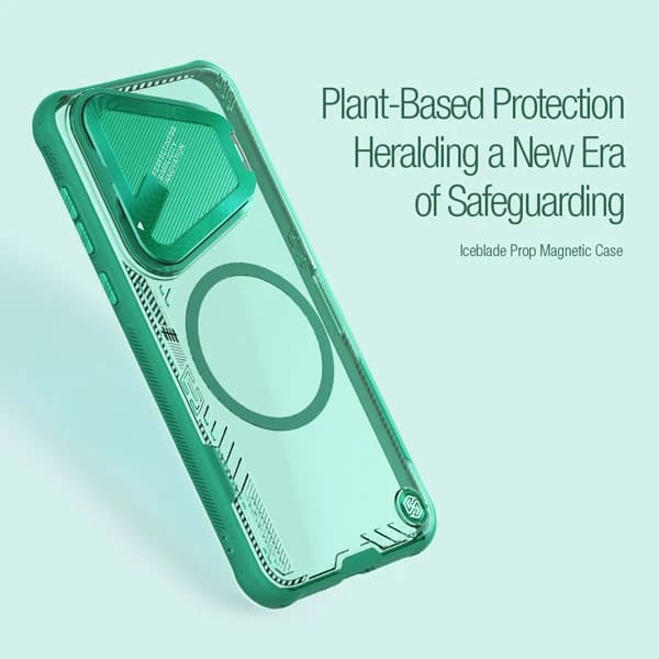 قاب کریستالی مگنتی کمرا استند نیلکین Huawei Pura 70 Pro مدل Iceblade Prop Magnetic — تصویر ۳
