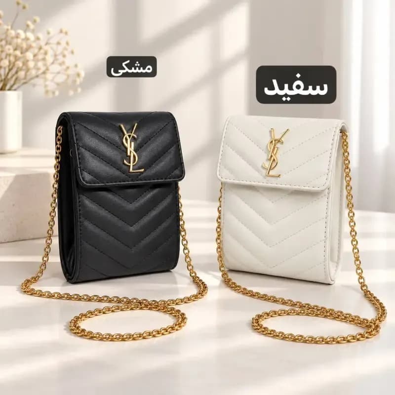 کیف زنانه چرم مصنوعی روزمره و مهمانی بند بلند — تصویر ۲