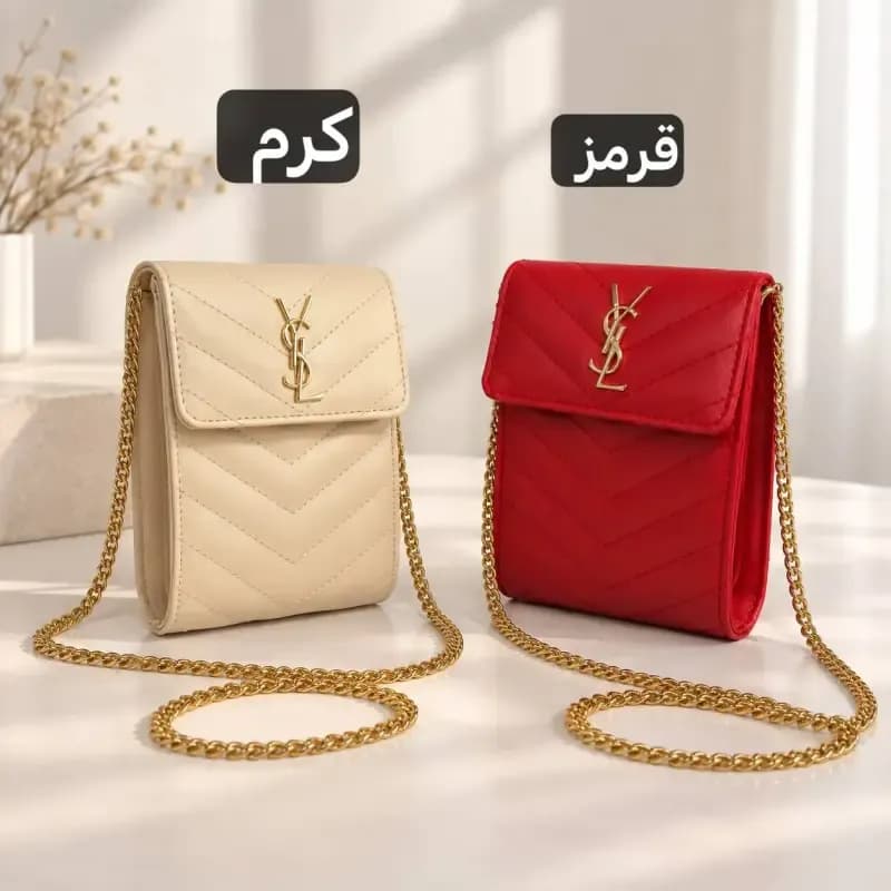کیف زنانه چرم مصنوعی روزمره و مهمانی بند بلند — تصویر ۷