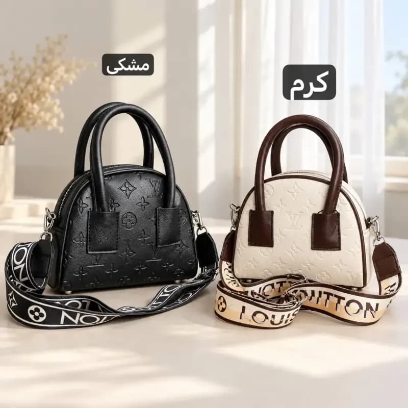 کیف زنانه دستی و پاسپورتی چرم مصنوعی روزمره — تصویر ۵