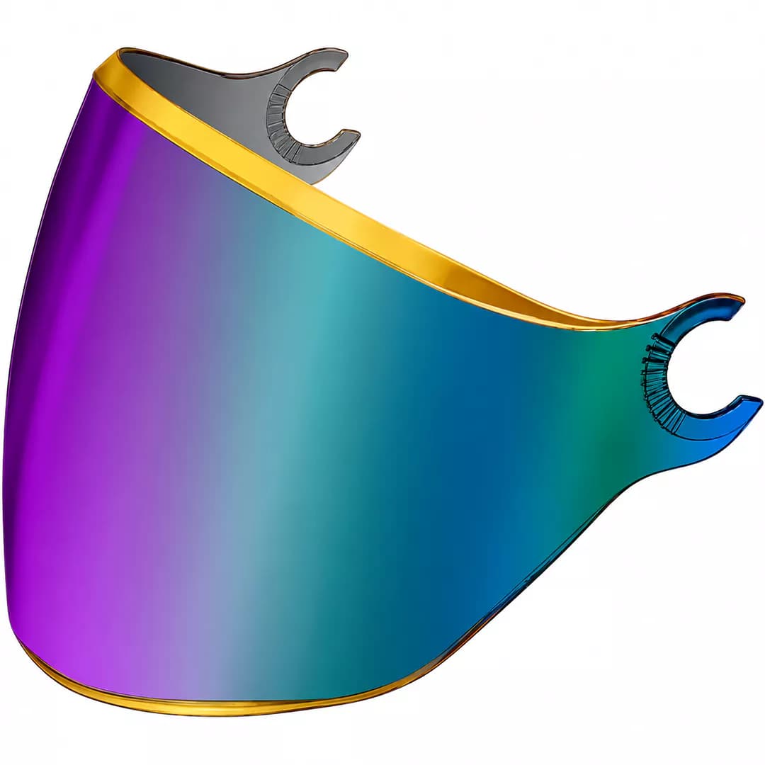 طلق کلاه کاسکت اس ام کی مناسب برای مدل LAMINAR هفت رنگ