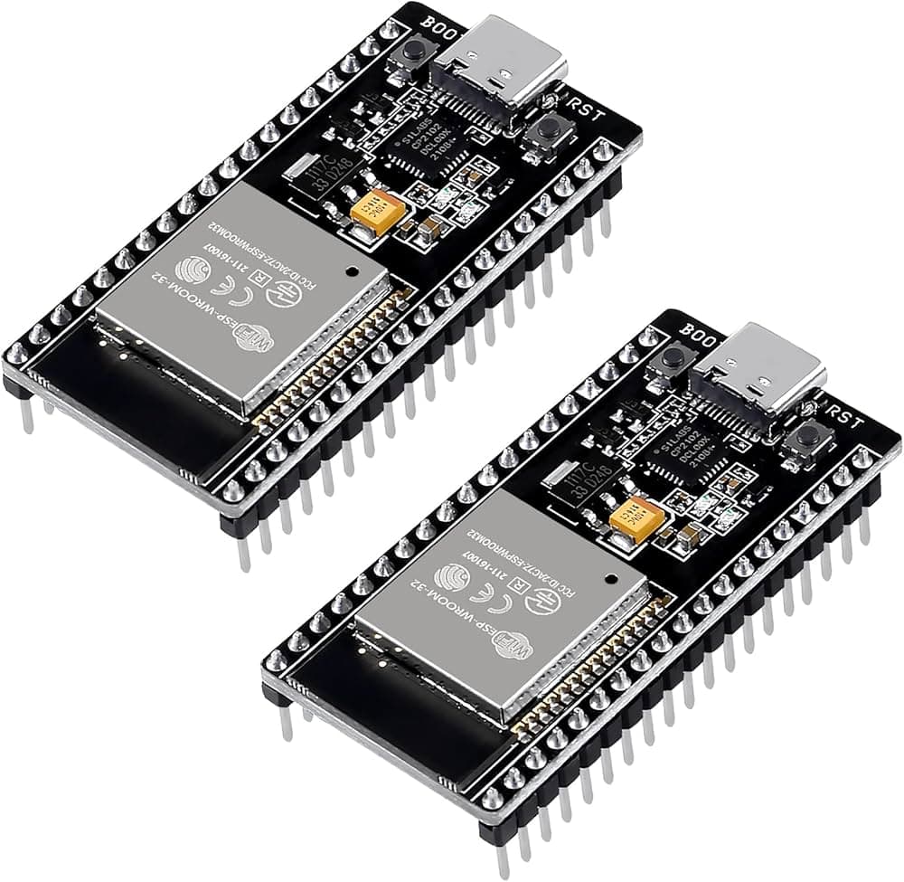 ماژول ESP32 با مبدل CP2102 کانکتور TYPE-C