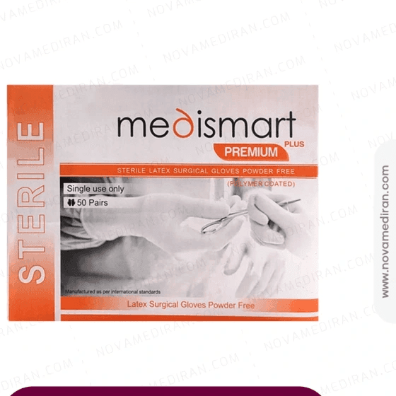 دستکش جراحی Medismart سایز 6.5
