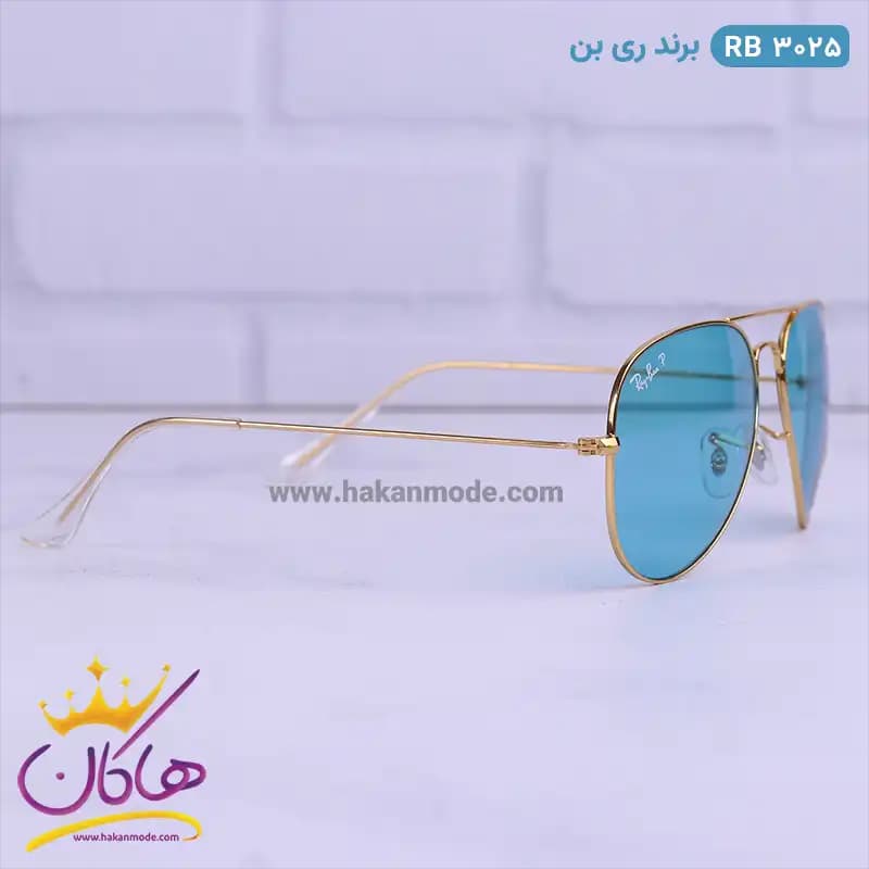 عینک شب ری بن مردانه آبی RB3025 — تصویر ۳