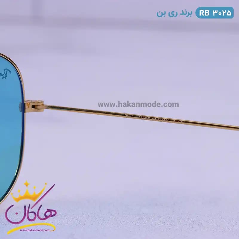 عینک شب ری بن مردانه آبی RB3025 — تصویر ۵
