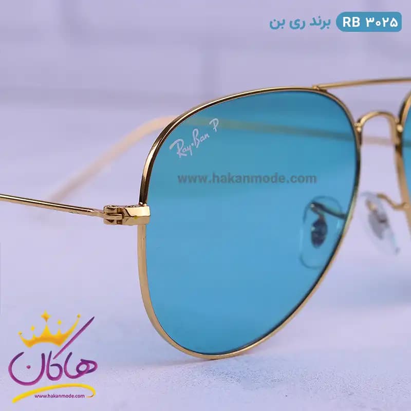 عینک شب ری بن مردانه آبی RB3025 — تصویر ۷