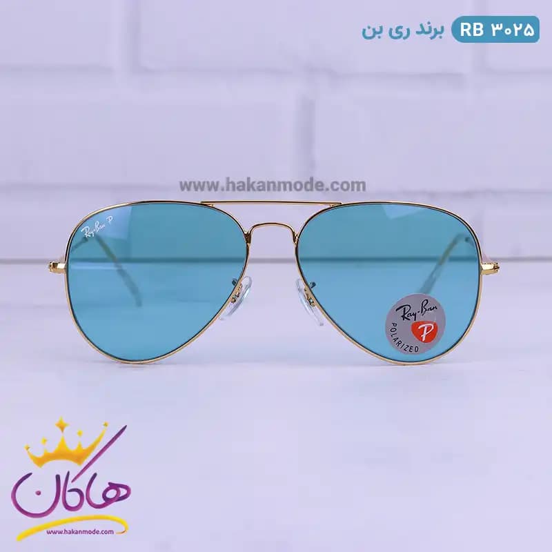 عینک شب ری بن مردانه آبی RB3025