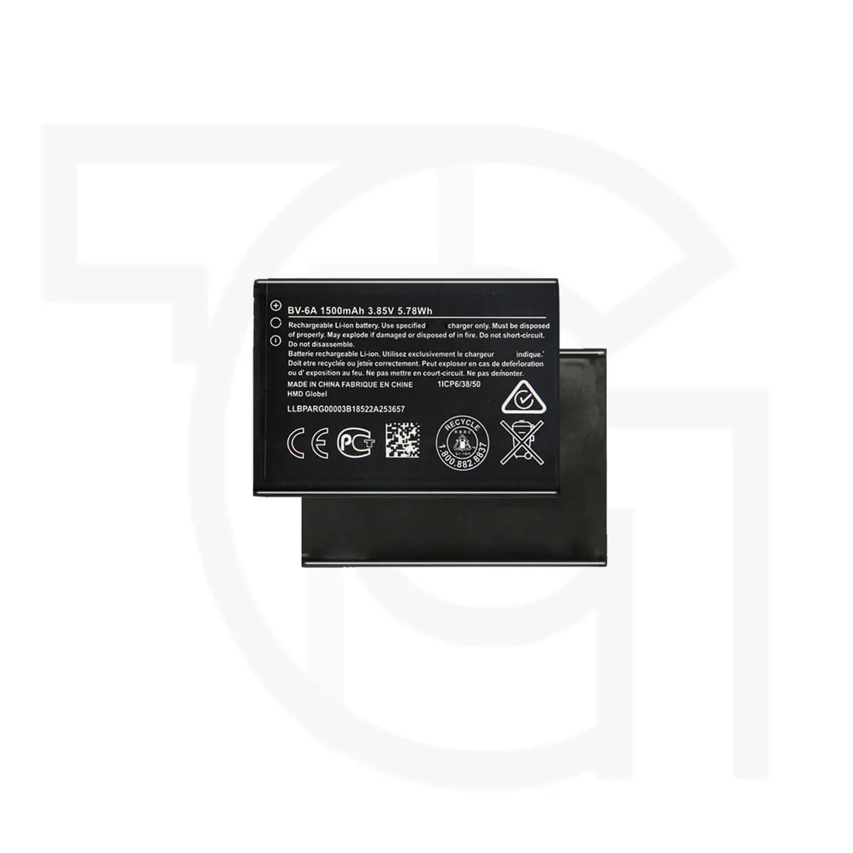 باتری نوکیا (اصلی) Battery Nokia 2720 V Flip — تصویر ۳