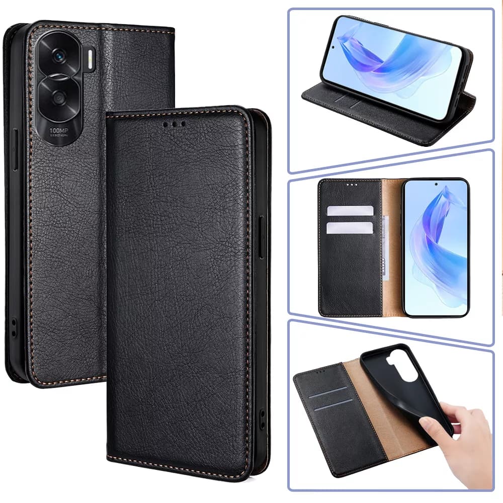 کیف کلاسوری بادیگارد مدل Flip مناسب برای گوشی موبایل آنر 90 Lite — تصویر ۳