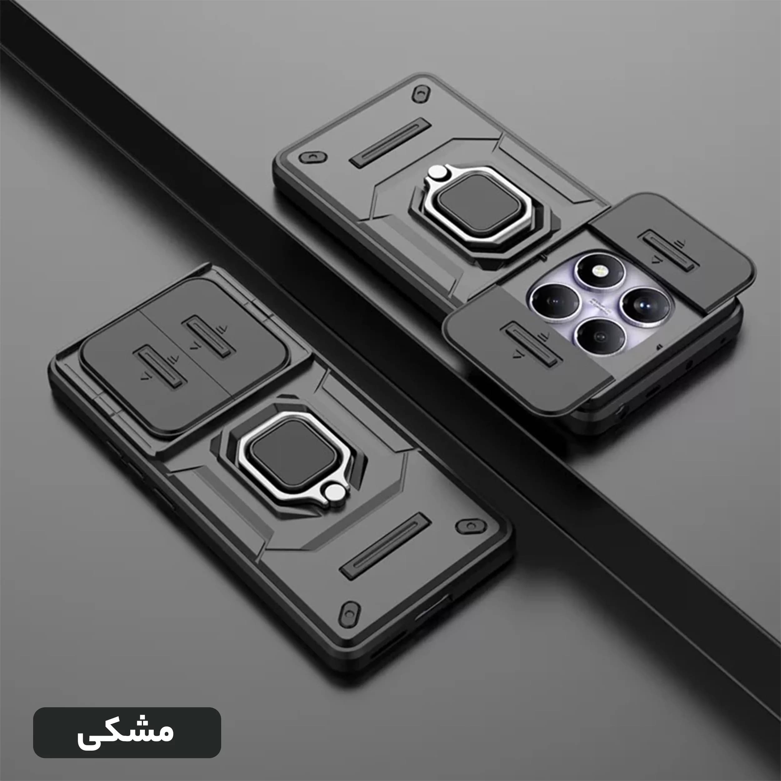 کاور سامورایی مدل Shockproof مناسب برای گوشی موبایل شیائومی Redmi Note 14 Pro 4G — تصویر ۳
