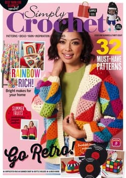 دانلود مجله Simply Crochet؛ جولای 2023