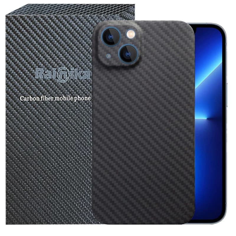 کاور رینیکا مدل Carbon Fiber I13MIN مناسب برای گوشی موبایل اپل Iphone 13 Mini