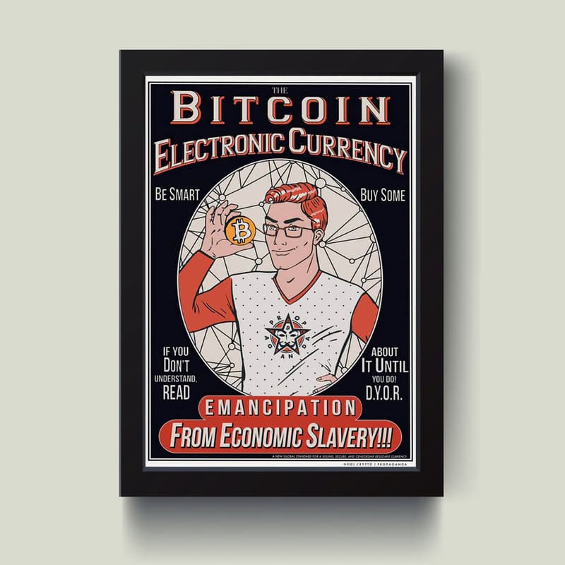 تابلو مدل Bitcoin بیت کوین کد m2428-b