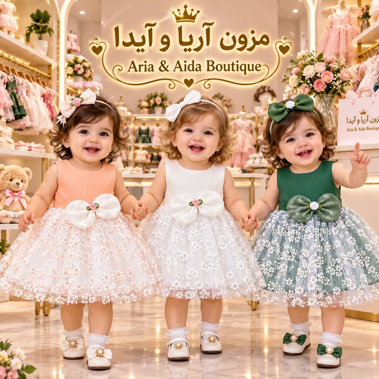 سه تیکه دخترانه شکوفه