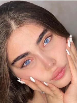 لنز رنگی لابلا مدل پیکسی بلو (Labella Pixie Blue)
