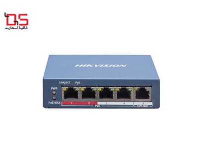 سوییچ 4 پورت هایک ویژن مدل DS-3E1105P-EIM V2