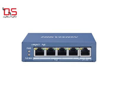 سوییچ 4 پورت هایک ویژن مدل DS-3E0505P-E