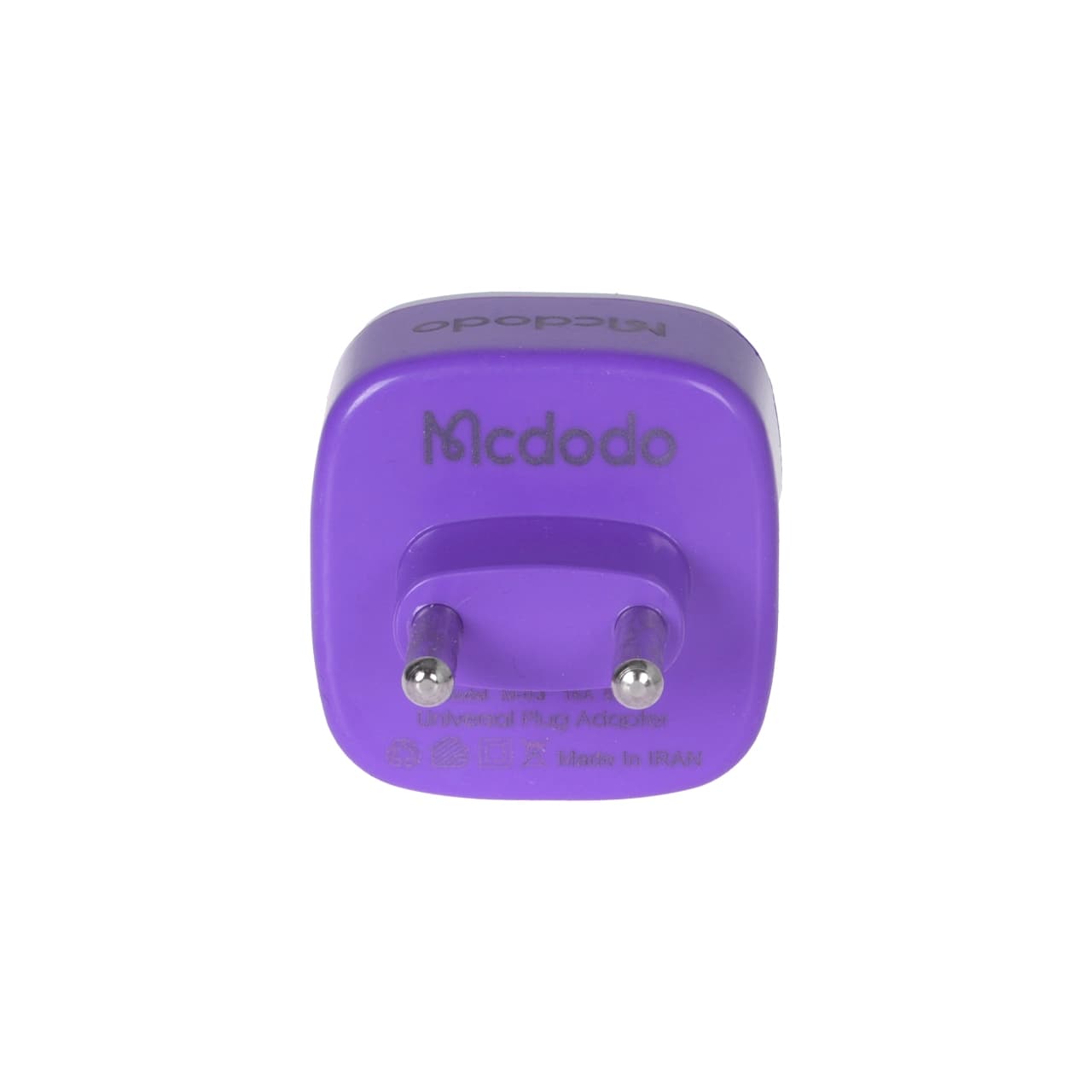 تبدیل برق 3 به 2 Mcdodo مدل M-03 – بنفش – ALP — تصویر ۲