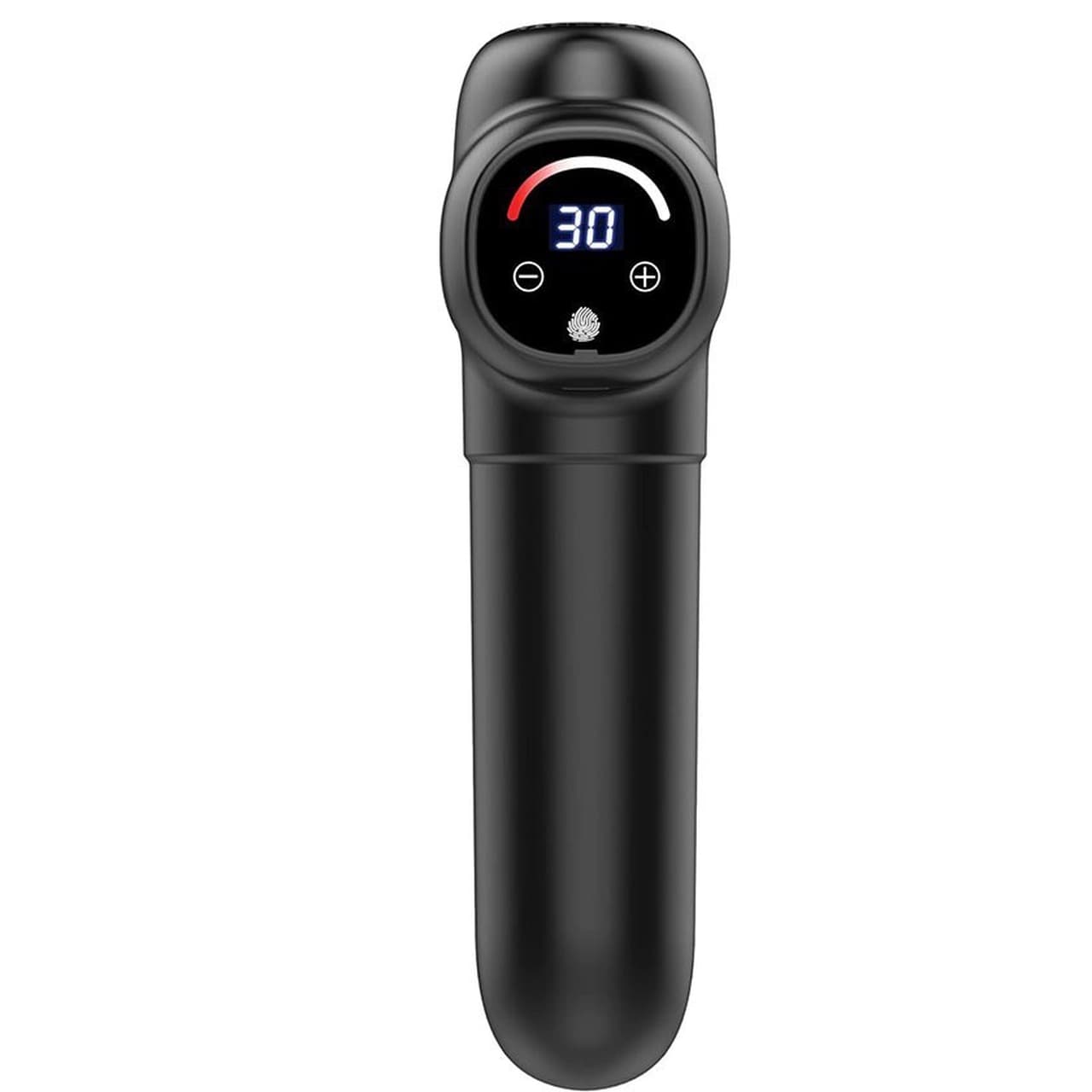 ماساژور تفنگی شارژی Green Lion مدل Wave Massage Gun GNWVEMASGUNBK – مشکی (گارانتی 6 ماهه شرکتی) — تصویر ۲