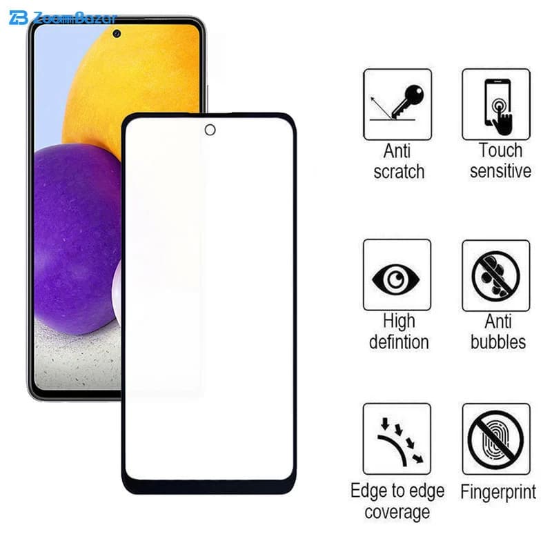 گلس مات بوف مدل Fm33 مناسب برای گوشی موبایل سامسونگ Galaxy A72 / A71 / S10 Lite / M51 / Note 10 Lite — تصویر ۵