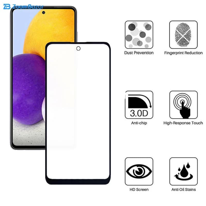 گلس مات بوف مدل Fm33 مناسب برای گوشی موبایل سامسونگ Galaxy A72 / A71 / S10 Lite / M51 / Note 10 Lite — تصویر ۴