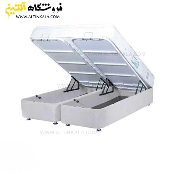 باکس تختخواب فلزی جکدار خوشخواب سایز 160×200