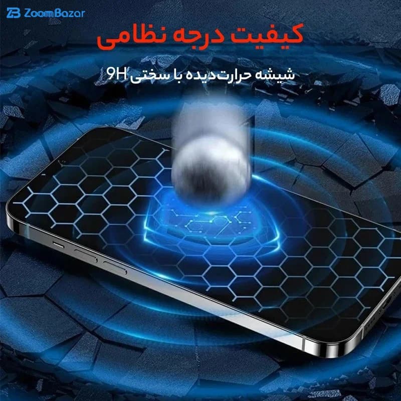 گلس مات بوف مدل 5D-Matte-Guarantee مناسب برای گوشی موبایل شیائومی Poco F7 Ultra / Poco F7 Pro / Xiaomi 15s Pro — تصویر ۸