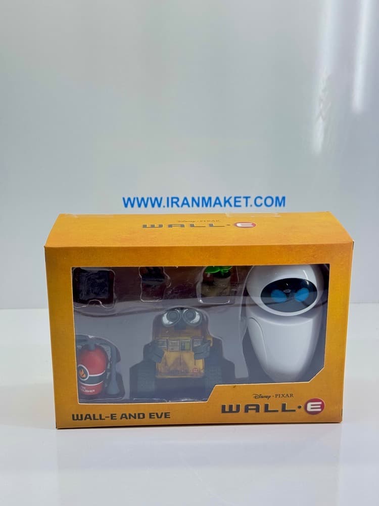 اکشن فیگور شخصیت های والی (WALL-E) همراه با وسایل کامل