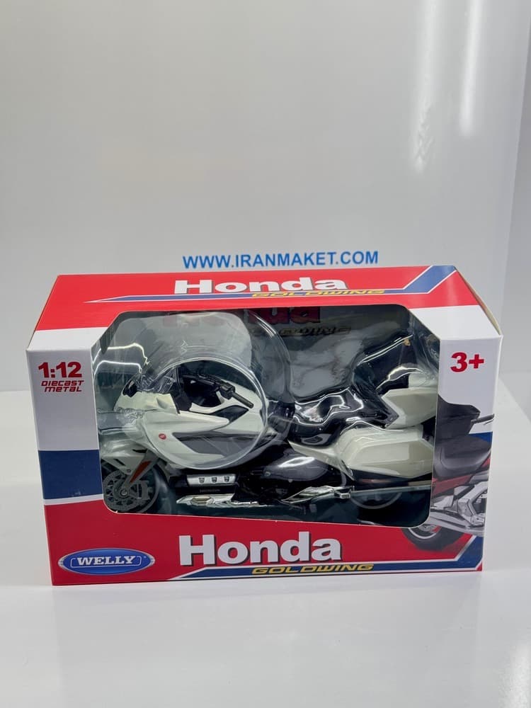 ماکت موتور هوندا گلدوینگ (Honda Goldwing) مقیاس 1.12