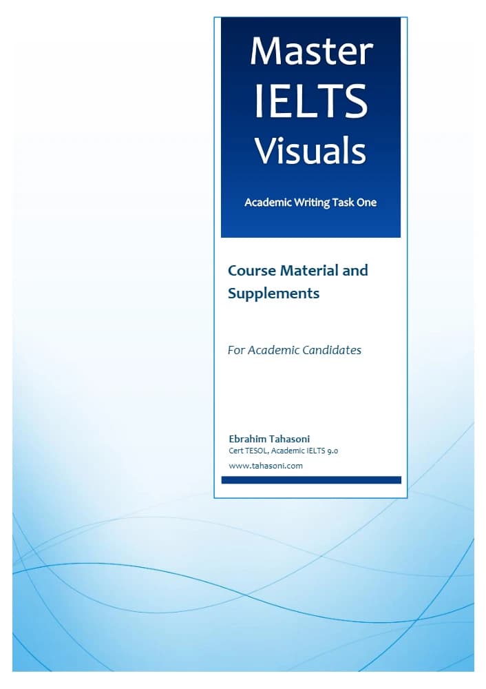 دانلود کتاب تفسیر نمودارها و تصاویر در آیلتس (Master IELTS Visuals) نسخه انگلیسی PDF | ابراهیم طحسونی