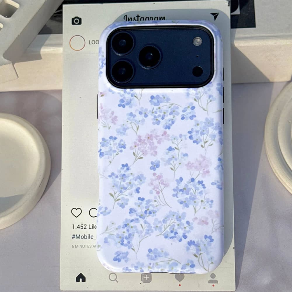 قاب Pica Blue Flora کد loop مناسب برای گوشی موبایل آیفون Apple iPhone 13 / 13 Pro / 13 Pro Max / 14 Pro Max / 15 Pro Max / 16 / 16 Pro / 16 Pro Max / 17 / 17 Pro / 17 Pro Max / 18 Pro / 18 Pro Max — تصویر ۲