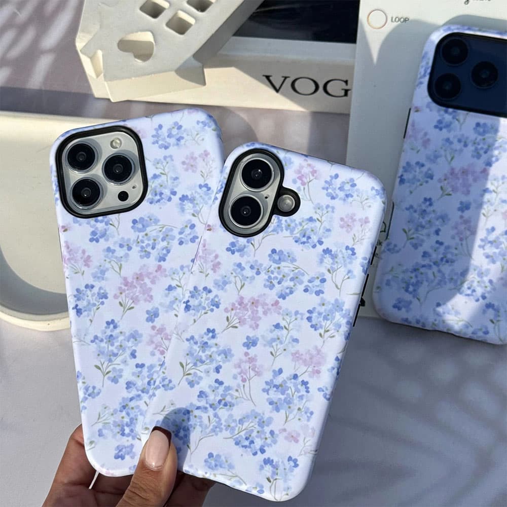قاب Pica Blue Flora کد loop مناسب برای گوشی موبایل آیفون Apple iPhone 13 / 13 Pro / 13 Pro Max / 14 Pro Max / 15 Pro Max / 16 / 16 Pro / 16 Pro Max / 17 / 17 Pro / 17 Pro Max / 18 Pro / 18 Pro Max