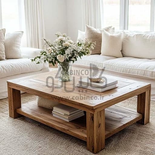 میز جلو مبلی چوبی مدل M1002 کامنا مدل 13152398