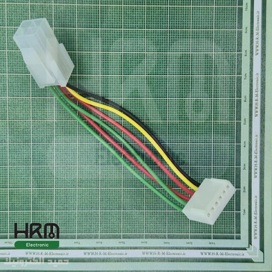 کابل تبدیل فن 4پین ATX به 6پین مخابراتی