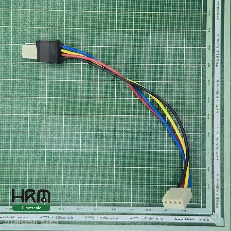 کابل تبدیل فن 4پین به 4پین مخابراتی