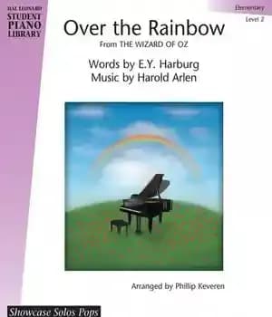 دانلود کتاب Over the Rainbow (from Wizard of Oz) Sheet Music: Hal Leonard Student Piano Library Showcase Solos Pops–Elementary