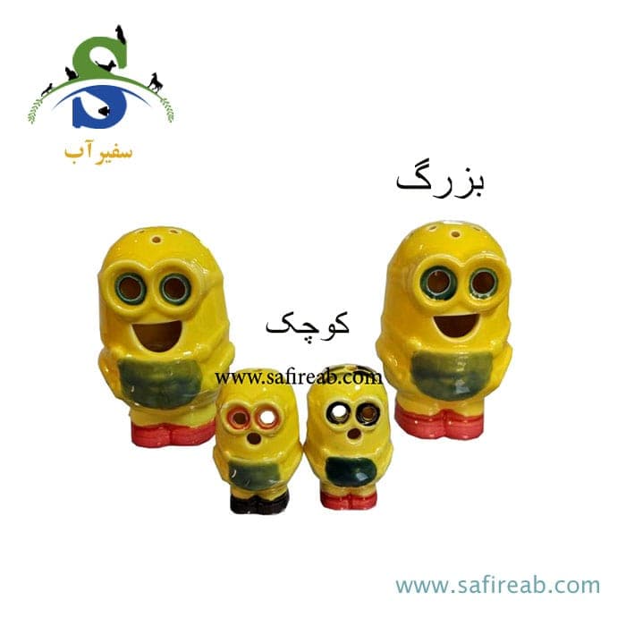 دکوری آکواریوم مینیون