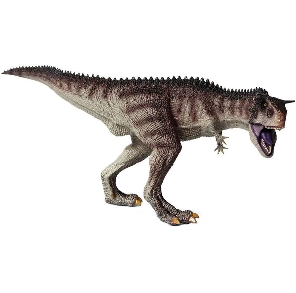 اکشن فیگور مدل دایناسور کارنوتوروس فک متحرک طرح CARNOTAURUS طول 27 سانتی‌متر