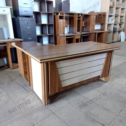 میز اداری کارشناسی با ال مبلمان آپادانا apadana مدل 636545