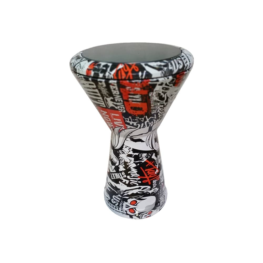 تمپو باس پژواک مدل هیدرو طرح دار DARBUKA pejvak H_white