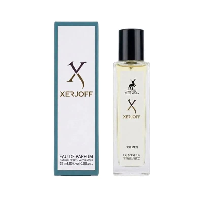 عطر جیبی الحمبرا مردانه رایحه زرجوف حجم 35 میلی لیتر
