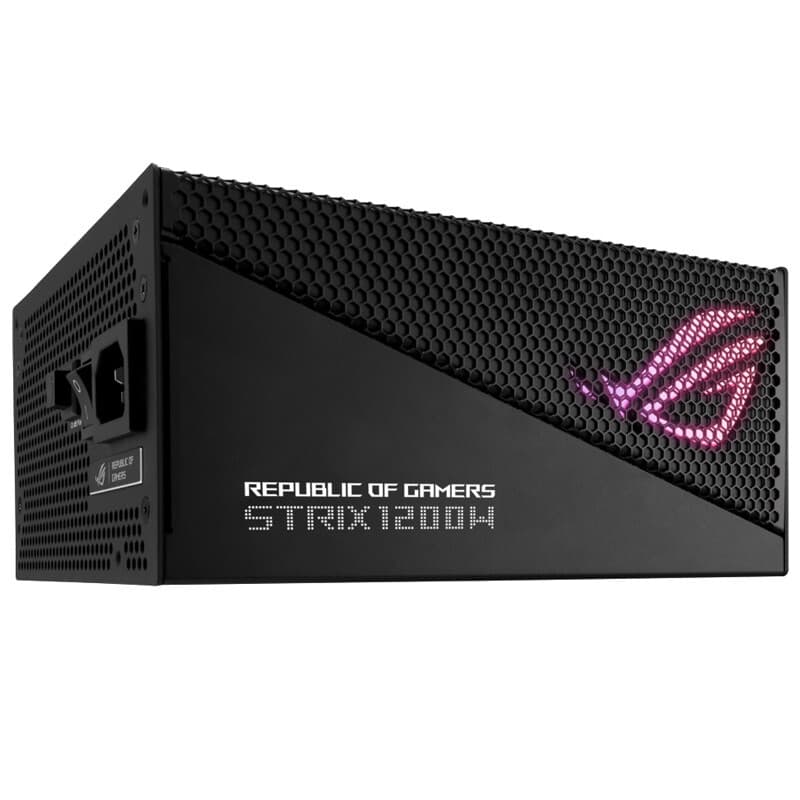 پاور ماژولار 1200 وات ایسوس ROG Strix 1200W Gold Aura Edition — تصویر ۷